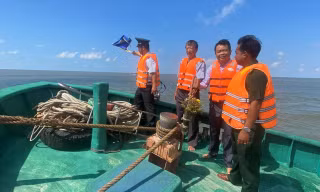 Trà Vinh mở rộng kiểm tra, phạt tàu cá vi phạm IUU 