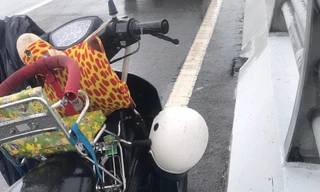 Trà Vinh: Từ chiếc xe máy bỏ lại, nghi vấn mẹ ôm con 2 tuổi nhảy cầu