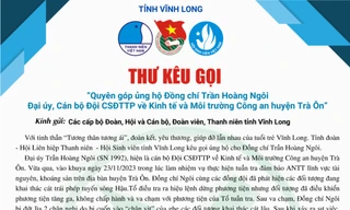 Tỉnh Đoàn Vĩnh Long kêu gọi ủng hộ đại úy cảnh sát bị đứt lìa hai chân khi xử lý 'cát tặc'