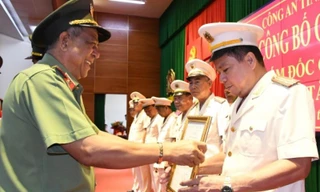 Công an tỉnh Trà Vinh điều động, bổ nhiệm nhiều cán bộ