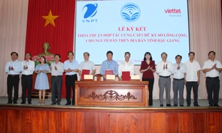 100% cán bộ ở Hậu Giang được cấp chứng thư số công cộng