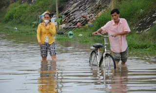 Cảnh báo ngập lụt diện rộng