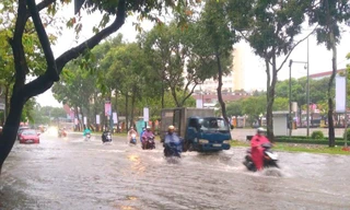 Cần Thơ ngập diện rộng, triều cường dự báo tái lập mức kỷ lục