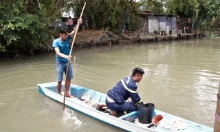 Nhậu xong đi tắm kênh, người đàn ông đuối nước tử vong
