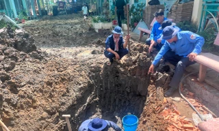 Phát hiện 14 hài cốt liệt sĩ khi sửa chữa trường mầm non