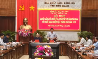 Hậu Giang kỷ luật 52 đảng viên trong 6 tháng đầu năm