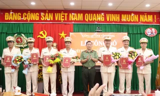 Công an Vĩnh Long điều động nhiều cán bộ