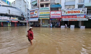 Khu vực thuộc dự án đầu tư chống ngập vẫn chìm trong nước, Chủ tịch Cần Thơ chỉ đạo làm rõ