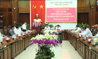 Công bố kết quả kiểm tra kê khai tài sản, thu nhập của Thường trực Tỉnh ủy Hậu Giang