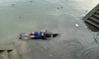 Phát hiện thi thể nam giới trên nhánh sông Cổ Chiên