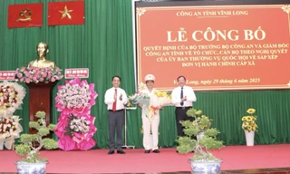 Đại tá Nguyễn Thanh Hải làm Giám đốc Công an tỉnh Vĩnh Long mới