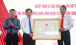 Trà Vinh đón nhận di sản văn hóa phi vật thể quốc gia thứ 7