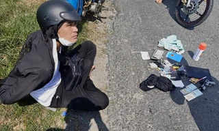 Đối tượng cướp xe máy bị bắt sau 35 phút gây án