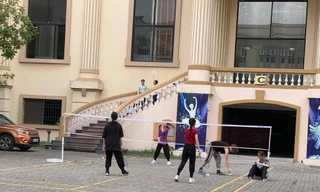 Một góc khuôn viên Học viện Múa Việt Nam