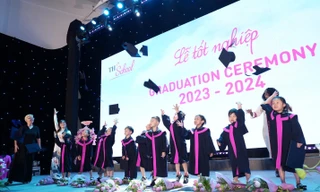 Trải nghiệm lễ tốt nghiệp đặc biệt của học sinh mầm non, tiểu học tại ”ngôi trường màu hồng” TH School