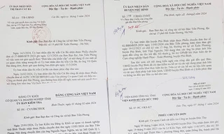 Chuyển đơn tố giác việc xâm phạm ba ngôi mộ tại Hà Tĩnh tới công an