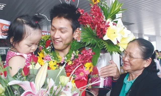 Không ai ngờ sau ngày trở về trong vinh quang từ SEA Games 26, Hoàng Quý Phước lại gặp nhiều lận đận trong chuyến tập huấn quan trọng ở Mỹ Ảnh: Nguyễn Huy