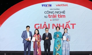 32 tác phẩm nhận Giải thưởng Công nghệ từ trái tim