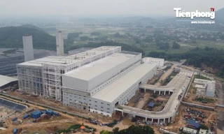 Toàn cảnh nhà máy điện rác lớn nhất Việt Nam trước ngày đi vào hoạt động