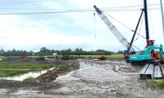 Mua cát Campuchia làm đường Hồ Chí Minh qua Kiên Giang, Bạc Liêu 