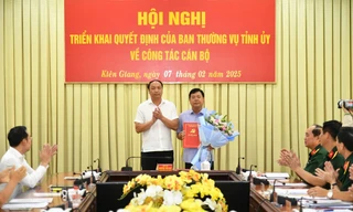 Bí thư, chủ tịch tỉnh Kiên Giang nhận thêm nhiệm vụ
