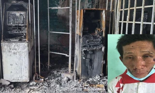 Xác định thủ phạm gây cháy ngân hàng ở Kiên Giang 