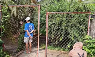 Người đàn ông tử vong bất thường trong vườn