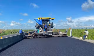 Thi công xuyên lễ, đưa dự án nâng cấp tuyến Cao Lãnh - Lộ Tẻ - Rạch Sỏi về đích