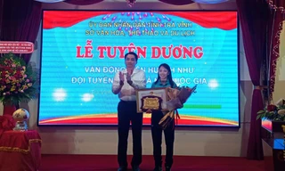 Trà Vinh tuyên dương nữ tuyển thủ Huỳnh Như