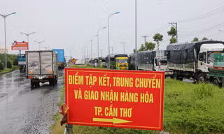 Cần Thơ bỏ quy định xe chở hàng hóa vào thành phố phải đăng ký trước