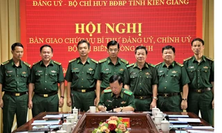 Đại tá Doãn Đình Tránh được giao phụ trách Chính ủy Biên phòng Kiên Giang