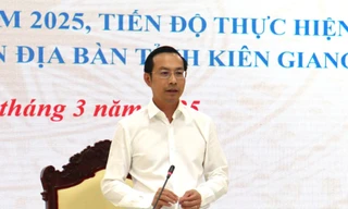 Chủ tịch tỉnh Kiên Giang nhận thêm nhiệm vụ
