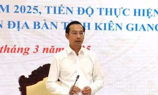 Chủ tịch tỉnh Kiên Giang nhận thêm nhiệm vụ