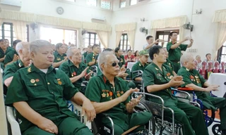 Không khí đầm ấm tại các trung tâm thương binh nặng dịp 27/7