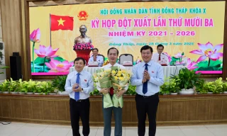 Thủ tướng phê chuẩn kết quả bầu Chủ tịch UBND tỉnh Đồng Tháp