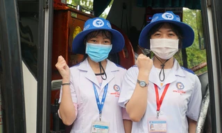 Sinh viên ngành y Cần Thơ ra quân hỗ trợ Vĩnh Long chống dịch