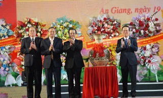 Chủ tịch nước Võ Văn Thưởng dự Lễ kỷ niệm 135 năm Ngày sinh Chủ tịch Tôn Đức Thắng