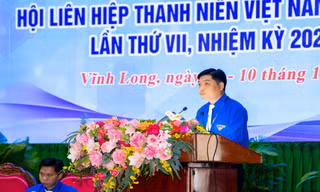 Anh Mai Thanh Hồ tái đắc cử Chủ tịch Hội LHTN Việt Nam tỉnh Vĩnh Long