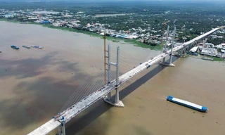 Cận cảnh cầu Rạch Miễu 2 sắp khánh thành dịp Quốc khánh 2/9