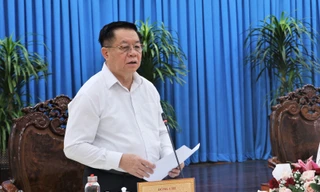  Đoàn kiểm tra của Ban Bí thư làm việc với Ban Thường vụ Tỉnh ủy An Giang