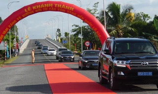 Khánh thành cầu Vàm Xáng