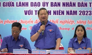 Chủ tịch UBND thành phố Cần Thơ đối thoại với thanh niên về chuyển đổi số, khởi nghiệp