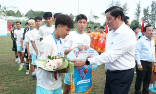 Khai mạc vòng loại giải bóng đá Thanh Niên sinh viên khu vực Tây Nam Bộ