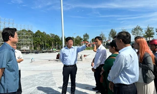 Bí thư Đồng Tháp kiểm tra công trình gần 140 tỷ phục vụ Festival hoa kiểng