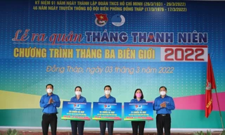 Bình Định ra quân Tháng Ba biên giới, tuổi trẻ Đồng Tháp sôi nổi Tháng Thanh niên