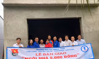 Ngôi nhà 5.000 đồng giúp sinh viên vươn lên thoát nghèo