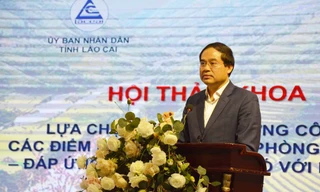 Giới khoa học bàn cách chọn vị trí xây dựng phòng chống thiên tai