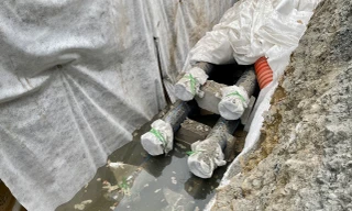 Sở GTVT Hà Nội phản hồi về việc con đường 10 làn mới làm bị đào, rạch dọc tuyến