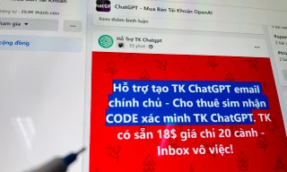 Những nguy cơ có thể gặp khi mua, dùng chung tài khoản ChatGPT