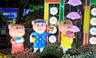 Ngắm đàn “Hợi” khủng của TPHCM đón Tết nguyên đán